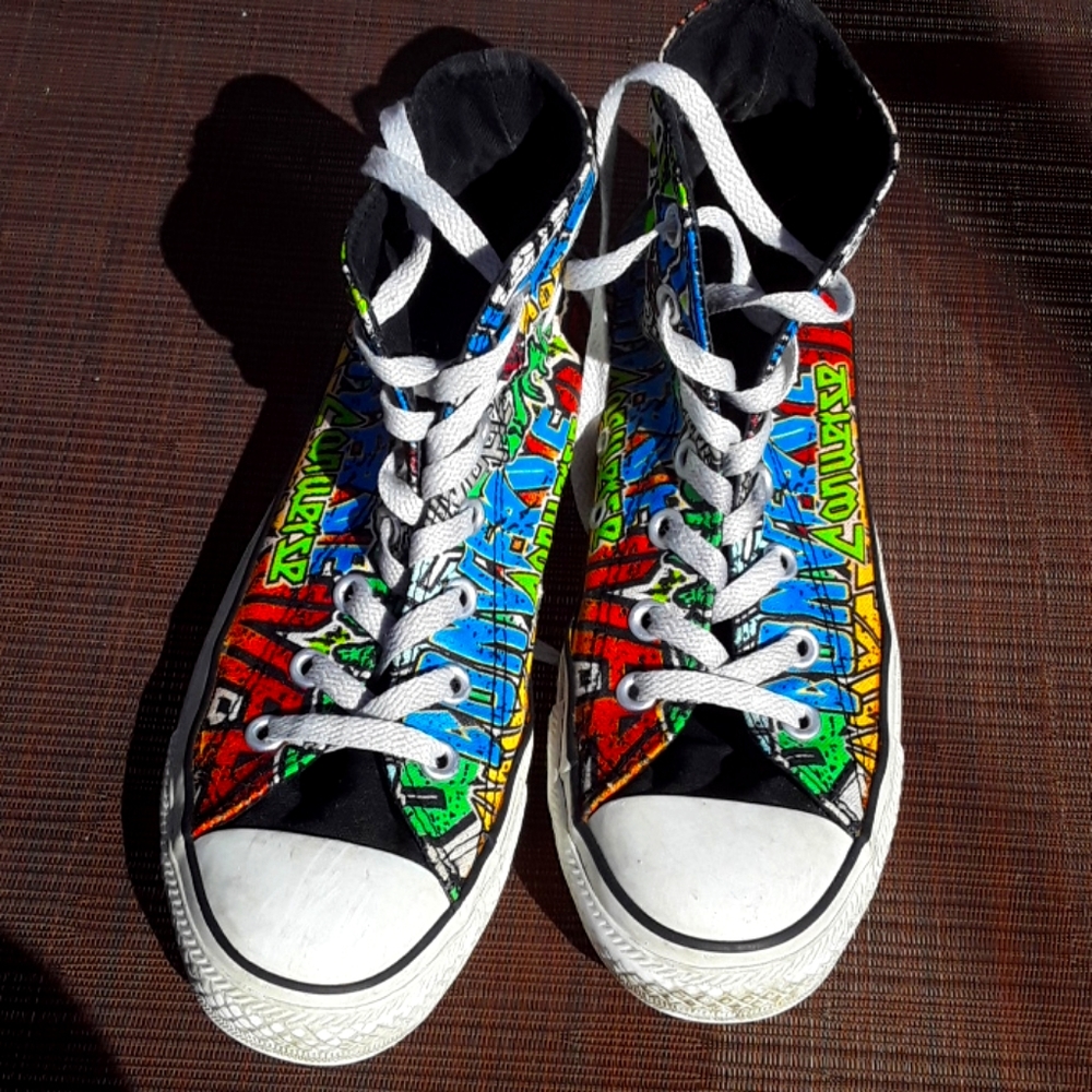 Converse graffiti high tops